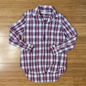 Madewell plaid shirt